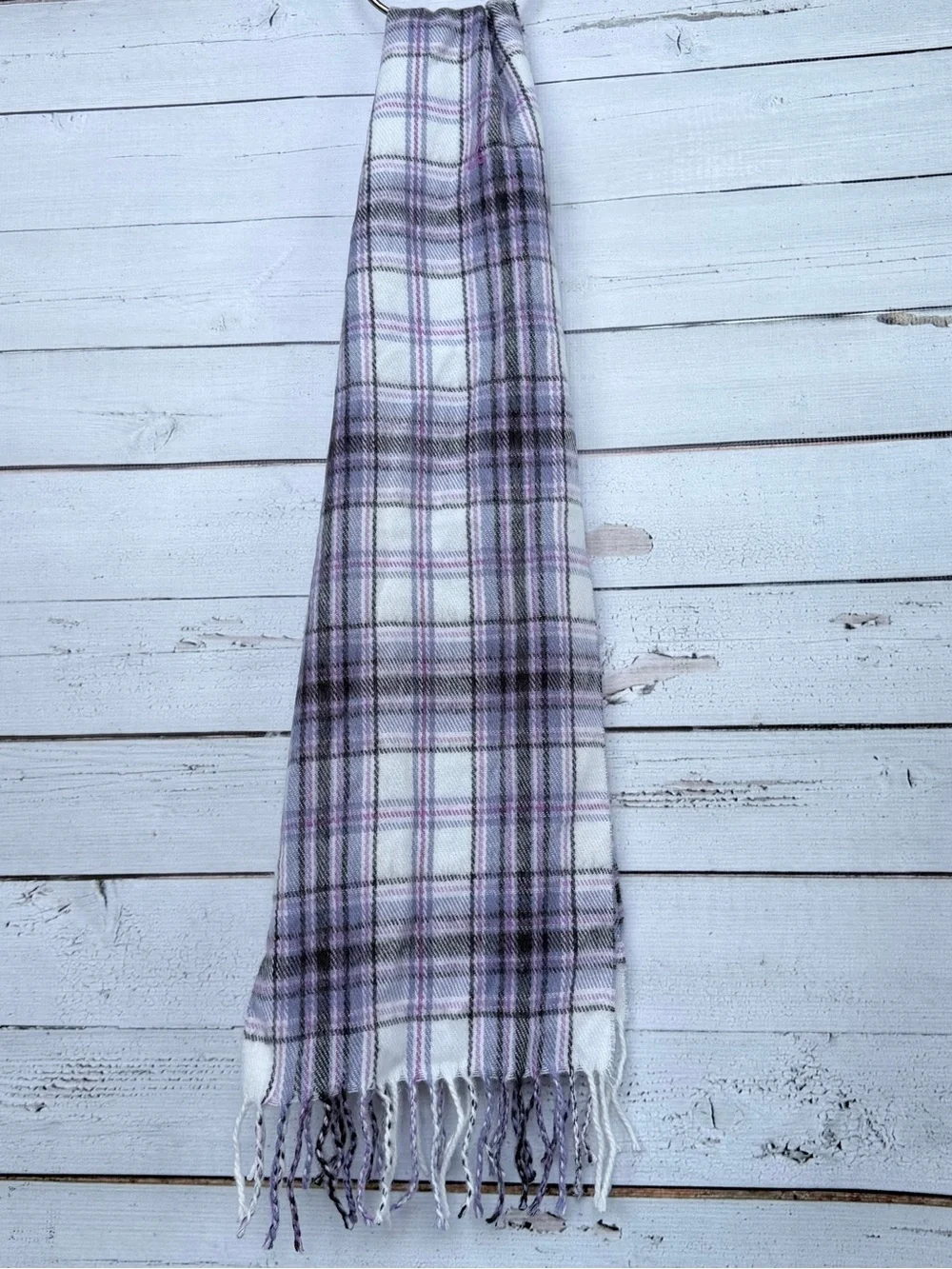 James Pringle Weavers Tartan Plaid Fringed Winter Scarf - Made in Scotland